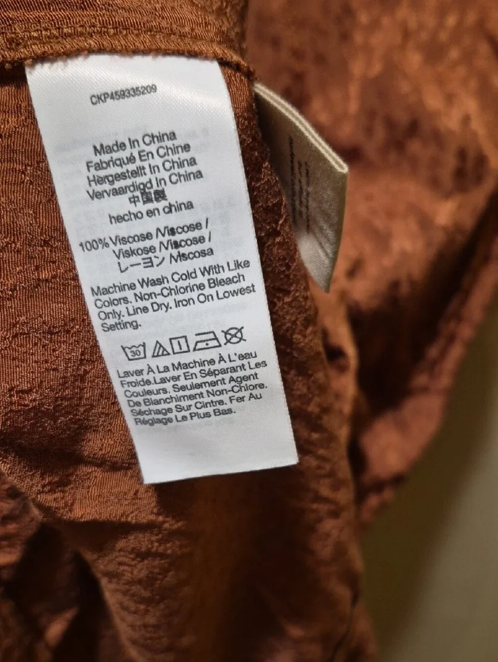 Madewell Rust-Tone  Midi Skirt
